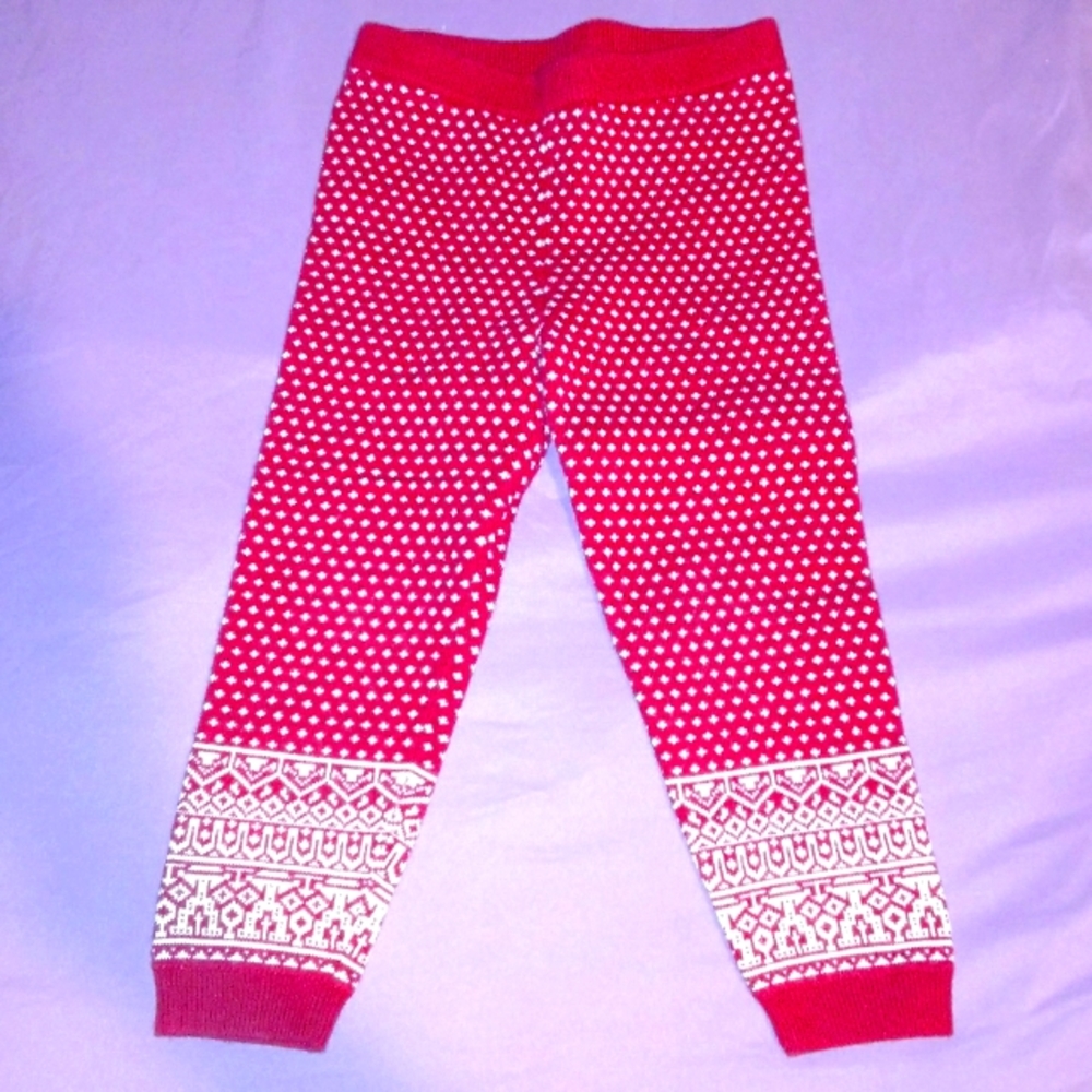 Osh Kosh Genuine Kids Embroidered Sweater Legging Pants